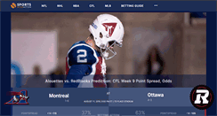 Desktop Screenshot of news.sportsinteraction.com