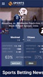 Mobile Screenshot of news.sportsinteraction.com